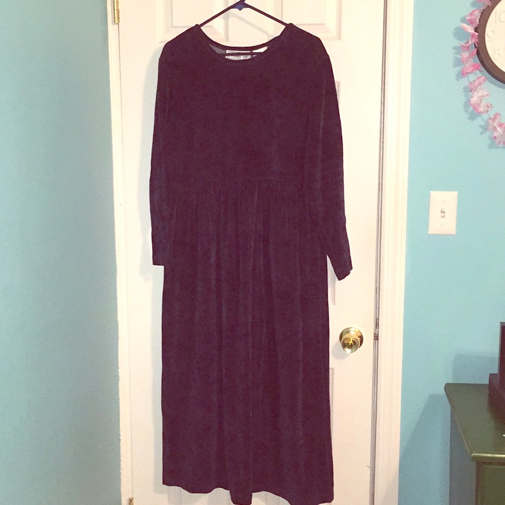 Vintage Velvet Dress